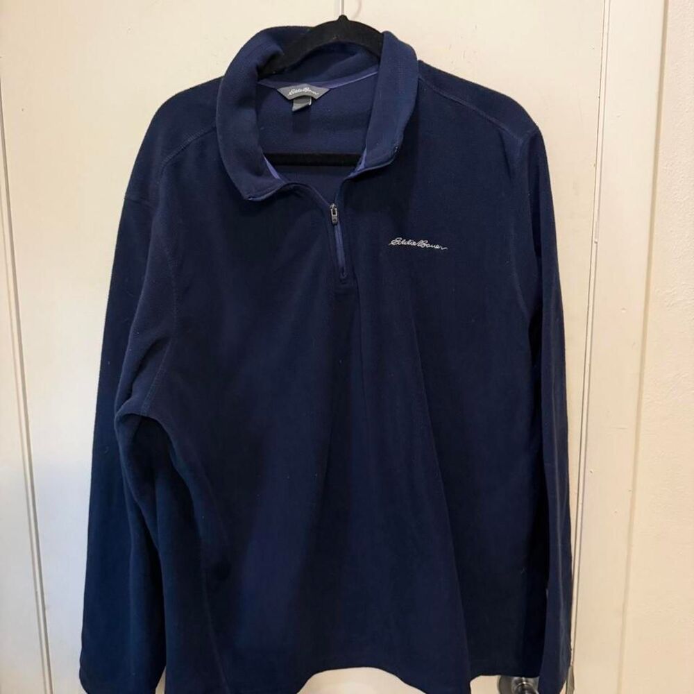 Eddie-bauer Men's Navy Sweatshirt